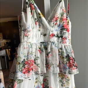 Floral Ruffle Dress